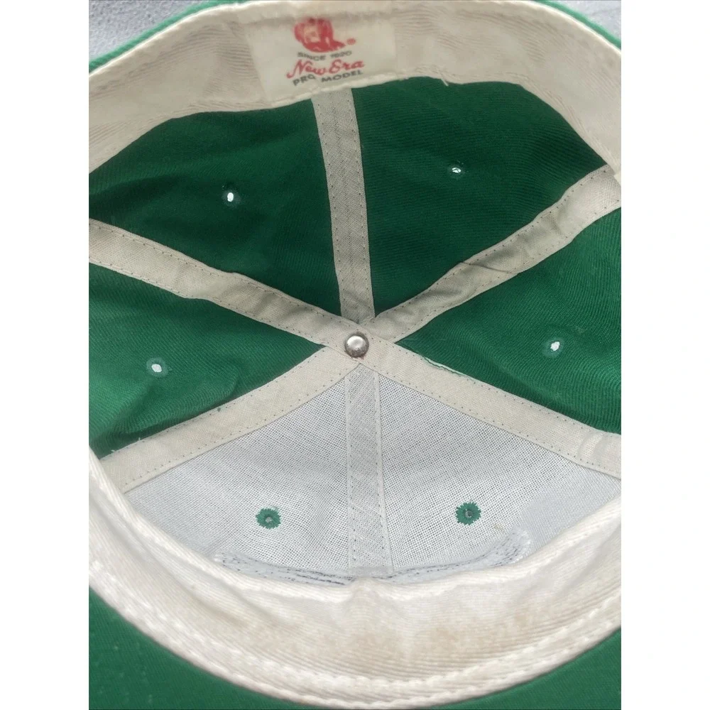 Vintage 90s Philadelphia Eagles Kelly Green Fitted 7 1/4 New Era Pro Cap